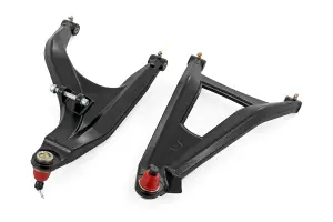 Rough Country - 97041BLK | Rough Country Aluminum Control Arms For Can-Am Defender HD 5/HD 8/HD 9/HD 10 | High Clearance With 2 Inch Forward Offset | Black Finish - Image 2