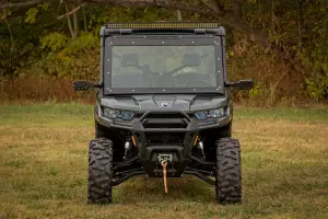 Rough Country - 97041BLK | Rough Country Aluminum Control Arms For Can-Am Defender HD 5/HD 8/HD 9/HD 10 | High Clearance With 2 Inch Forward Offset | Black Finish - Image 13