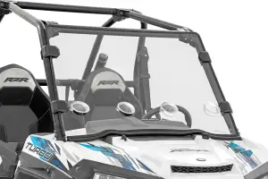 Rough Country - 98241810 | Rough Country Scratch Resistant Vented Full Windshield For Polaris RZR XP 1000 | Without Factory Plastic Visor - Image 2