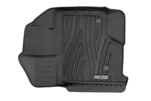 Rough Country - FF-5151 | Rough Country Flex-Fit Floor Mats For Ford F-150 / F-150 Lightning / Raptor | Front - Image 6