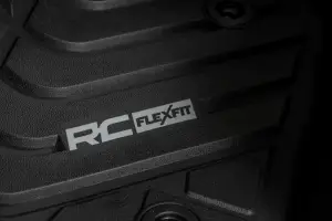 Rough Country - FF-7121 | Rough Country Flex-Fit Floor Mats For Toyota Tacoma 2/4WD | Front - Image 5