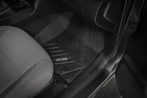 Rough Country - FF-7121 | Rough Country Flex-Fit Floor Mats For Toyota Tacoma 2/4WD | Front - Image 4