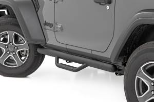 Rough Country - RCJ1846B | Rough Country Full Length Nerf Steps For Jeep Wrangler JL 4WD | 2 Door - Image 2