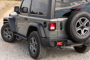 Rough Country - RCJ1846B | Rough Country Full Length Nerf Steps For Jeep Wrangler JL 4WD | 2 Door - Image 8