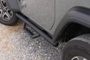Rough Country - RCJ1846B | Rough Country Full Length Nerf Steps For Jeep Wrangler JL 4WD | 2 Door - Image 9