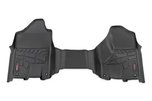 SM31531 | Rough Country Sure Fit Floor Mats For Ram 2500/3500 2WD/4WD | Crew Cab, Front Row, Front Row Bench Seat