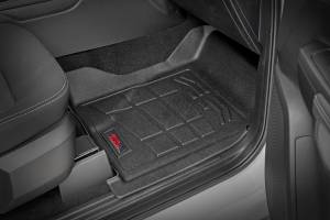 Rough Country - SM51002 | Rough Country Sure Fit Floor Mats For Ford Ranger 2WD/4WD | Crew Cab, Front - Image 3