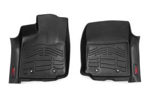SM7121 | Rough Country Sure Fit Floor Mats For Toyota Tacoma 2WD/4WD | Double Cab, Front