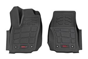 SM71223 | Rough Country Sure Fit Floor Mats For Toyota Tacoma 2WD/4WD | Double Cab, Front