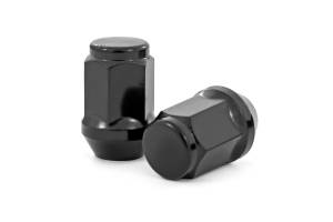 Rough Country - 3807BLK | Rough Country M12 x 1.5 Lug Nut Set of 16 | Splined, Black - Image 2