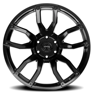 TW403C-20903604-12 | Rough Country Torque Impact Wheel | Satin Black / 20x9 / 6x135 / -12mm