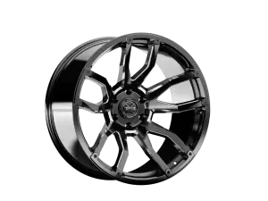 Rough Country - TW403C-20903633-12 | Rough Country Torque Impact Wheel | Gloss Black With Milled Accents / 20x9 / 6x135 / -12mm - Image 2