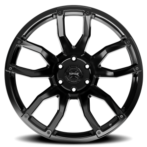 TW403C-20908404-12 | Rough Country Torque Impact Wheel | Satin Black / 20x9 / 6x5.5 / -12mm