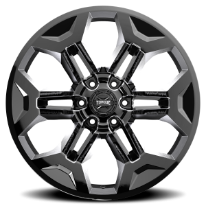 TW405C-2090843300 | Rough Country Torque Impact Wheel | Gloss Black / 20x9 / 6x5.5 / 0mm