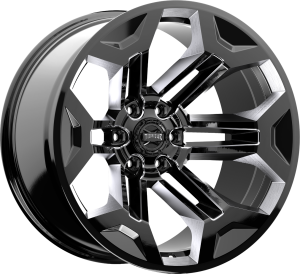 Rough Country - TW405C-2090843300 | Rough Country Torque Impact Wheel | Gloss Black / 20x9 / 6x5.5 / 0mm - Image 3