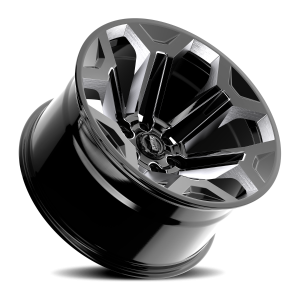 Rough Country - TW405C-20908433-12 | Rough Country Torque Impact Wheel | Gloss Black / 20x9 / 6x5.5 / -12mm - Image 4