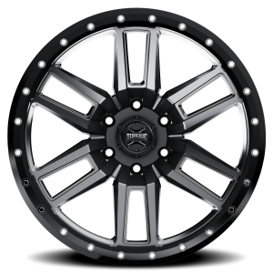 TW411C-20908412-12 | Rough Country Torque Pritchett Wheel | Anthracite With Black Lip / 20x9 / 6x5.5 / -12mm