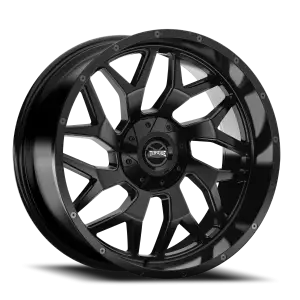 Rough Country - TW427C-20903504-12 | Rough Country Torque Vortex Wheel | Satin Black / 20x9 / 6x5.5/6x135 / -12mm - Image 2