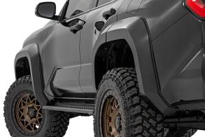 Rough Country - S-T12511-202 | Rough Country Sport Fender Flares For Toyota 4Runner 2WD/4WD | Gloss Black - Image 2