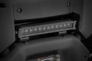 Rough Country - 70712BLDRL | Rough Country 12 Inch Black Series LED Light Bar | Single Row, Cool White DRL - Image 3