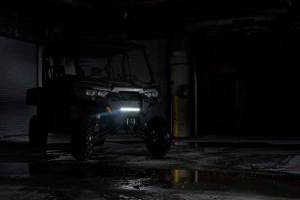 Rough Country - 70712BLDRL | Rough Country 12 Inch Black Series LED Light Bar | Single Row, Cool White DRL - Image 8