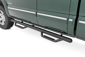 Rough Country - RCC9989QCB | Rough Country Cab Length Nerf Steps For Chevrolet Silverado / GMC Sierra 1500 2WD/4WD | Extended Cab, 6'7" Bed - Image 3