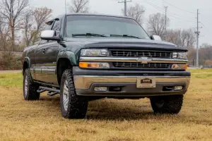Rough Country - RCC9989QCB | Rough Country Cab Length Nerf Steps For Chevrolet Silverado / GMC Sierra 1500 2WD/4WD | Extended Cab, 6'7" Bed - Image 10