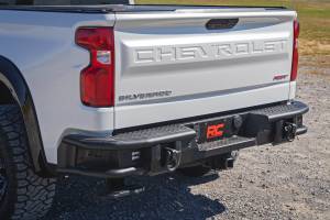 Rough Country - 51219 | Rough Country Rear Bumper For Chevrolet Silverado 1500 2WD/4WD | Tubular - Image 10