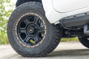 Rough Country - 79180912A | Rough Country 79 Series Wheel | One-Piece / Semi Gloss Black With Bronze Ring / 18x9 / 6x5.5 / 0mm - Image 12