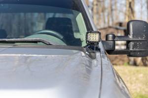 Rough Country - 82059 | Rough Country LED Ditch Light For Chevrolet Silverado 1500 & Chevrolet Silverado/GMC Sierra 2500 HD/3500 HD | Spectrum Series Light - Image 11