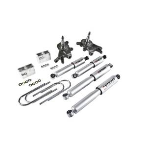 439SP | Belltech 2 Inch Front / 3 Inch Rear Complete Lowering Kit with Street Performance Shocks (1998-2000 Frontier 2WD)
