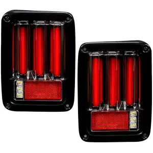 Recon Truck Accessories - 264234LEDRD | Recon Tail Lights OLED in Red (2007-2018 Wrangler JK) - Image 4