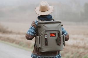 Rough Country - 99032 | Rough Country Insulated Backpack Cooler | Waterproof, 24 Cans - Image 6
