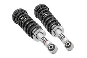 501159 | Rough Country Premium N3 Loaded Strut Pair For Ford F-150 2WD | Stock Height