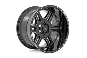 Rough Country - 92181812 | Rough Country 92 Series Wheel | Machined One-Piece / Gloss Black / 18x9 / 6x5.5 / +18mm - Image 3