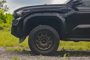 Rough Country - F-T12511-202 | Rough Country Pocket Fender Flares For Toyota 4Runner 2WD/4WD | Gloss Black - Image 13
