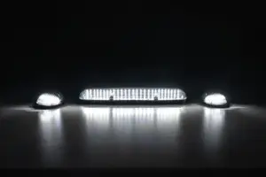 Recon Truck Accessories - 264155BKRGB | Recon 3 Piece Set Smoked Cab Roof Light Lens with RGB (Multi-Colored) High-Power LED's (2002-2007 Silverado, Sierra 2500 HD, 3500 HD) - Image 3