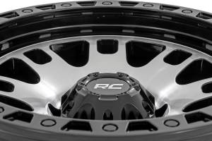 Rough Country - 82151813M | Rough Country 82 Series Wheel | One-Piece / Machined Semi Gloss Black / 15x8 / 5x4.5 / -19mm - Image 3