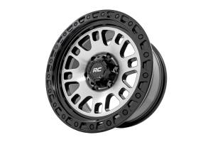Rough Country - 82151813M | Rough Country 82 Series Wheel | One-Piece / Machined Semi Gloss Black / 15x8 / 5x4.5 / -19mm - Image 4