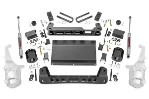 40730 | Rough Country 4 Inch Lift Kit For Ford F-150 Tremor 4WD | Premium N3 Shocks