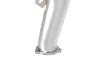 Afe - Advance Flow Engineering - 48-36410-YC | AFE Power Twisted Steel Down Pipe 3 IN 304 Stainless Steel w/ Cat (2009-2016 A4, A5 L4-2.0L t) - Image 2