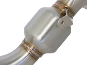 Afe - Advance Flow Engineering - 48-34126-HC | AFE Power Twisted Steel Down Pipe 3 IN 304 Stainless Steel w/ Cat (2013-2019 ATS, 2016-2019 Camaro L4-2.0L t) - Image 5
