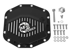 Afe - Advance Flow Engineering - 46-71280B | aFe Power Pro Series Rear Differential Cover Black w/ Machined Fins - Image 1