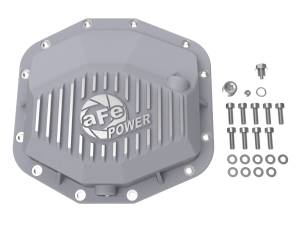 Afe - Advance Flow Engineering - 46-71280A | aFe Power Street Series Rear Differential Cover Raw w/ Machined Fins - Image 1
