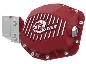 Afe - Advance Flow Engineering - 46-71190R | aFe Power Pro Series Rear Differential Cover Red w/ Machined Fins - Image 2