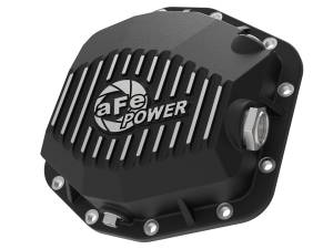 Afe - Advance Flow Engineering - 46-71170B | aFe Power Pro Series Rear Differential Cover Black w/ Machined Fins - Image 1
