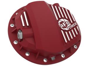 Afe - Advance Flow Engineering - 46-71140R | aFe Power Pro Series Rear Differential Cover Red w/ Machined Fins - Image 1