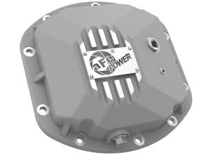 46-71130A | aFe Power Street Series Front Differential Cover Raw w/ Machined Fins