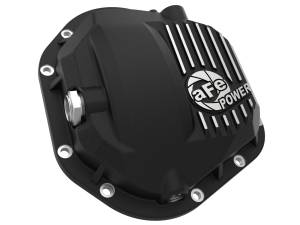Afe - Advance Flow Engineering - 46-71100B | aFe Power Pro Series Front Differential Cover Black w/ Machined Fins - Image 1