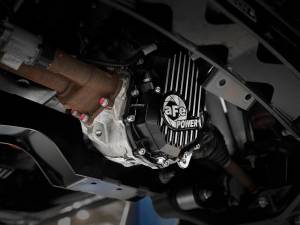 Afe - Advance Flow Engineering - 46-71050B | aFe Power Pro Series Front Differential Cover Black w/ Machined Fins - Image 7